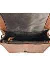 Julia Side Bag Natural Leather Croc