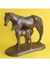 Bronzed Horses
