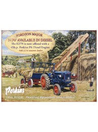 Fordson Major E27n Metal Sign