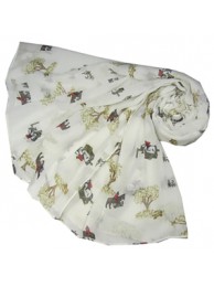 Scarf Hunting White