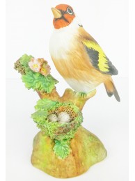 Goldfinch On Nest