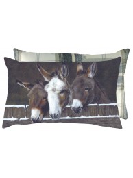 Cushion Gold Frankincense Myrrh Tweed Backed