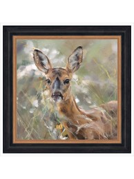 Framed Print Thistledown By Debbie Boon