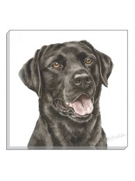 Canvas Print Waggygogz Black Labrador Was £25