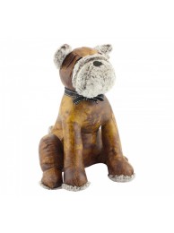 Doorstop Dog Faux Leather