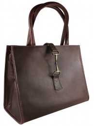 Alice Leather Handbag Brown