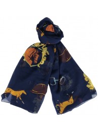 Scarf Royal Equestrian Navy