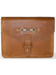 Macklin 13 Laptop Sleeve In Natural Leather Tan