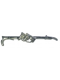 Silver Horse Heads Stockpin